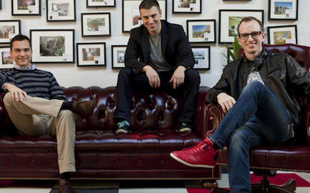 Brian Chesky, Joe Gebbia i Nathan Blecharczyk (Fot. BusinessInsider.com)