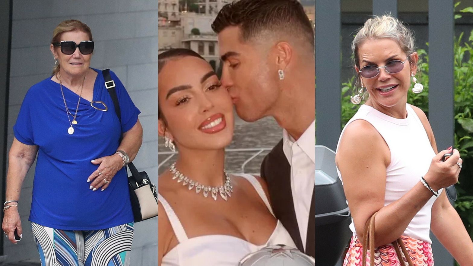 Tak w dniu ślubu Ronaldo wyglądały jego matka i siostra