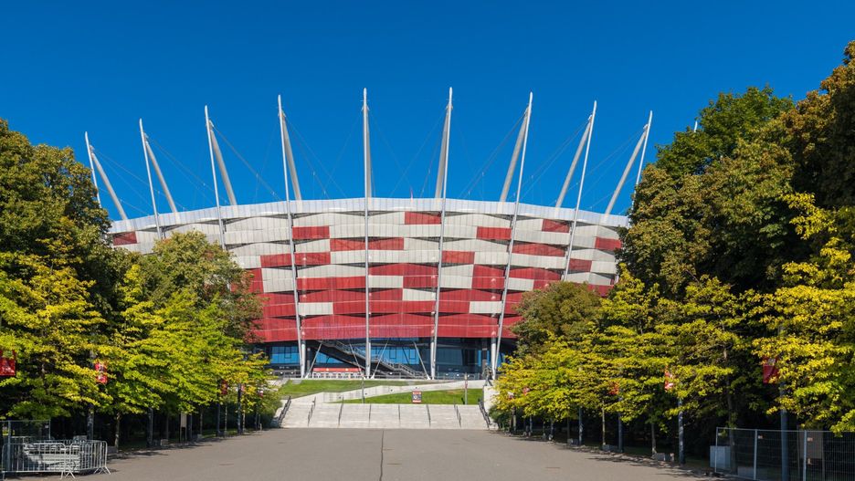 Warszawa. Stadion Narodowy zostanie podświetlony w barwach Białorusi