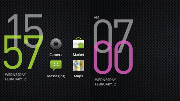 Cowon D3 Clock - pomysł na interesujący zegar Androida 1