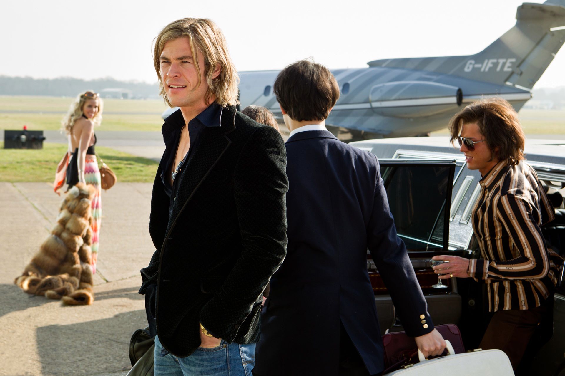 Chris Hemsworth (James Hunt) - Wyścig/Rush (2013)