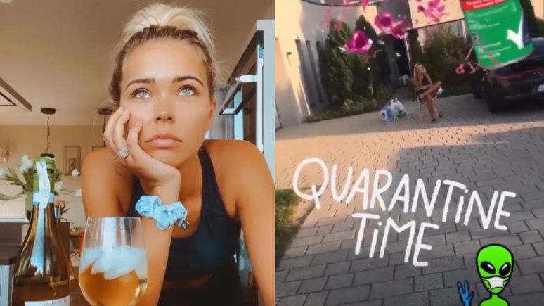 Sandra Kubicka ma koronawirusa
