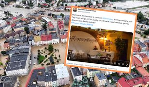 "Łezka się kręci". Wymowne nagranie z restauracji w Głuchołazach