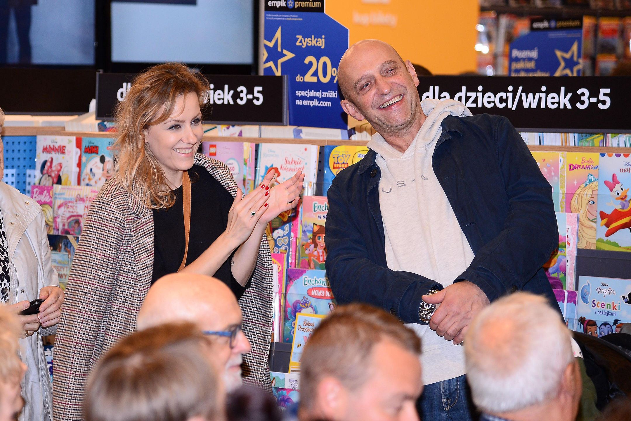 Janusz Chabior z żoną, Agatą Wątróbską