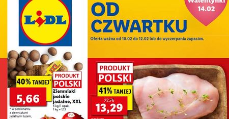 Lidl gazetka od 10 lutego 2022. Jakie promocje w Lidlu od czwartku? 10.02.2022