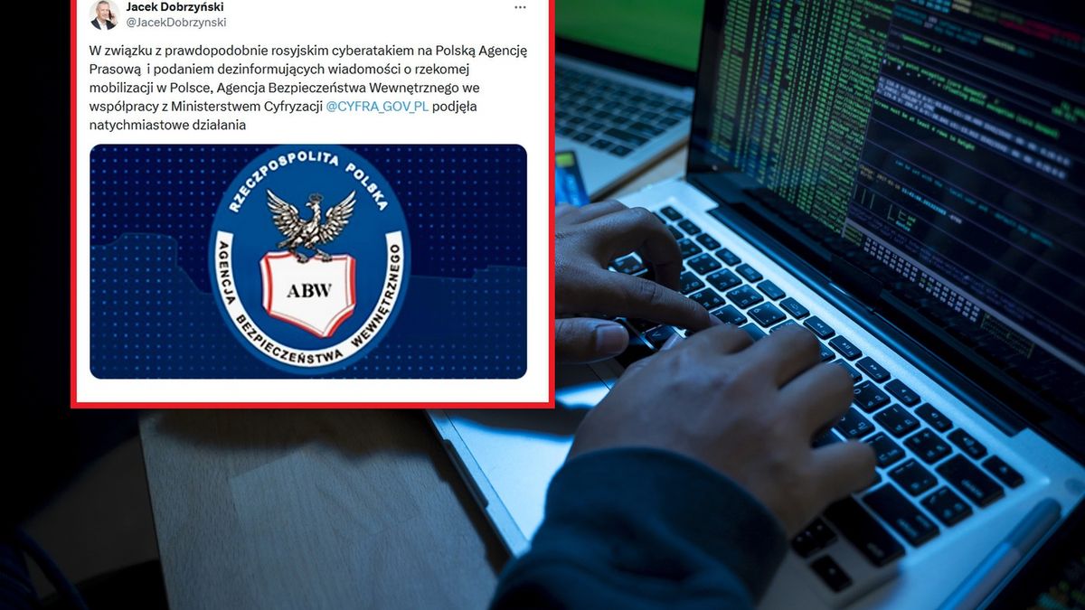 Atak hakerski na PAP. Fałszywa depesza o mobilizacji