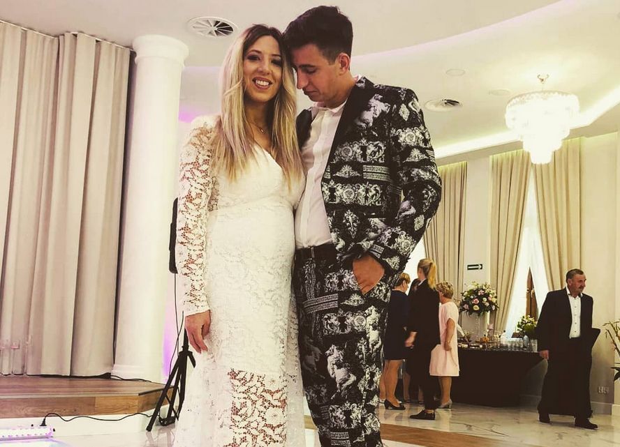 Małgorzata Borysewicz podczas własnego wesela