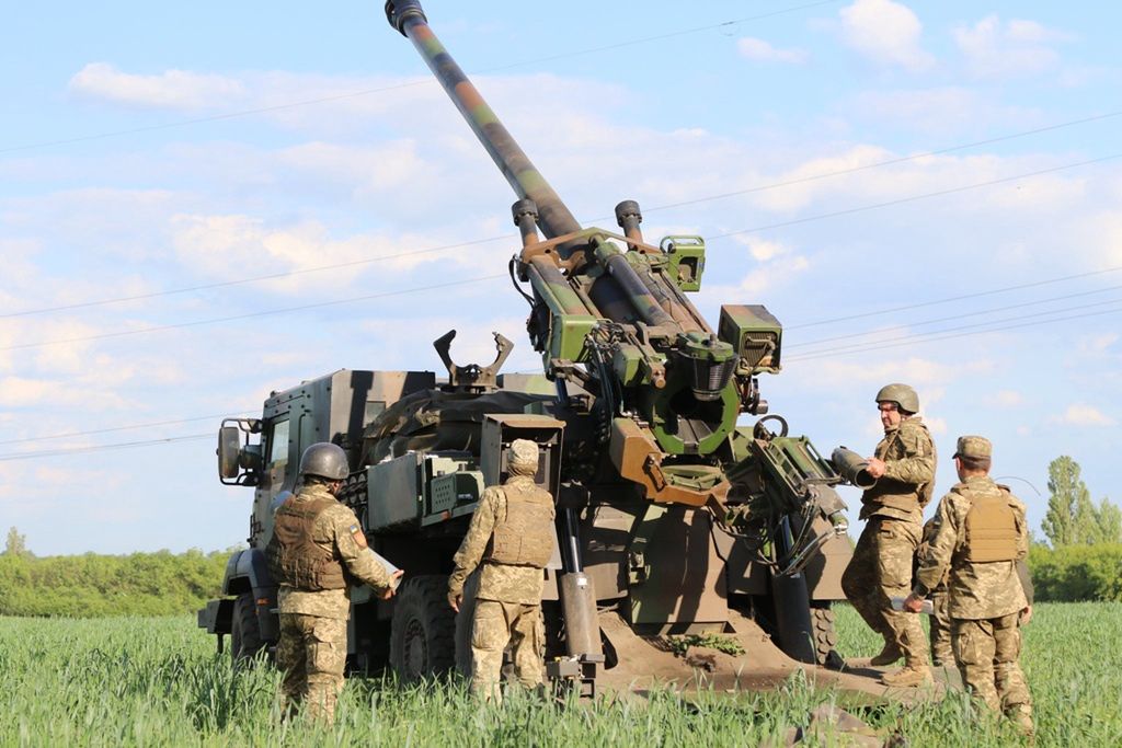 CAESAR-y są użytkowane m.in. przez wojska ukraińskie