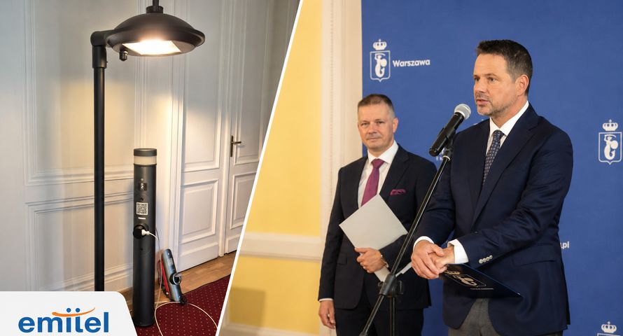 Operator naziemnej telewizji i radia obsłuży oświetlenie w Warszawie