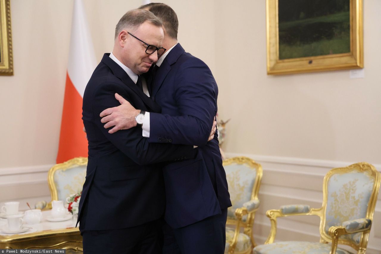 Nawrocki już w Pałacu Prezydenckim. Rozmowy z Dudą. Zdj. ilustracyjne