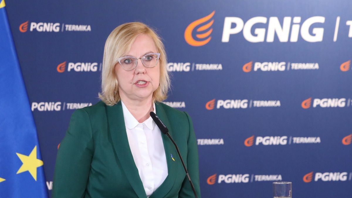 Minister klimatu i środowiska Anna Moskwa