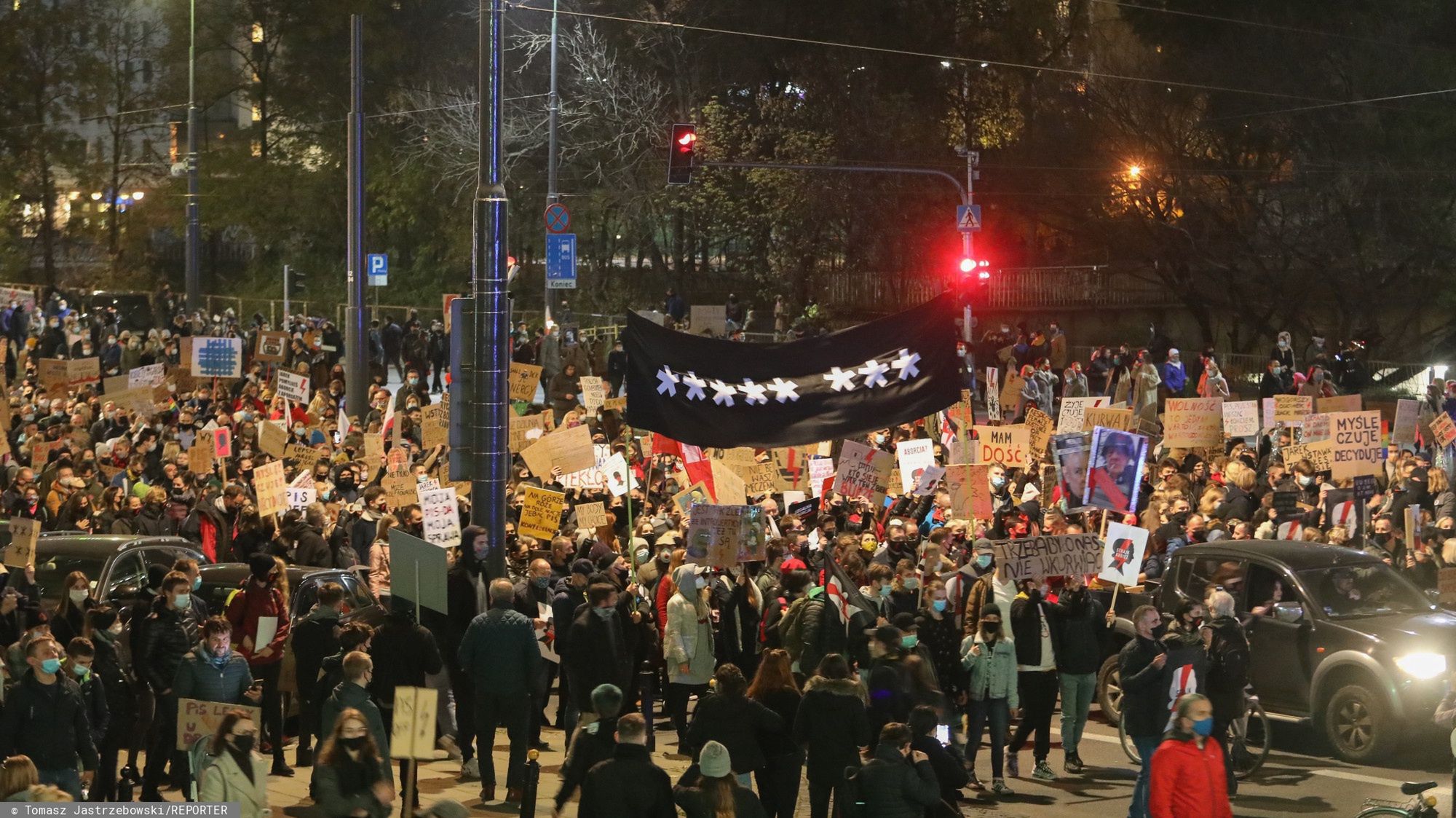 Trwa Strajk Kobiet po decyzji TK ws. aborcji