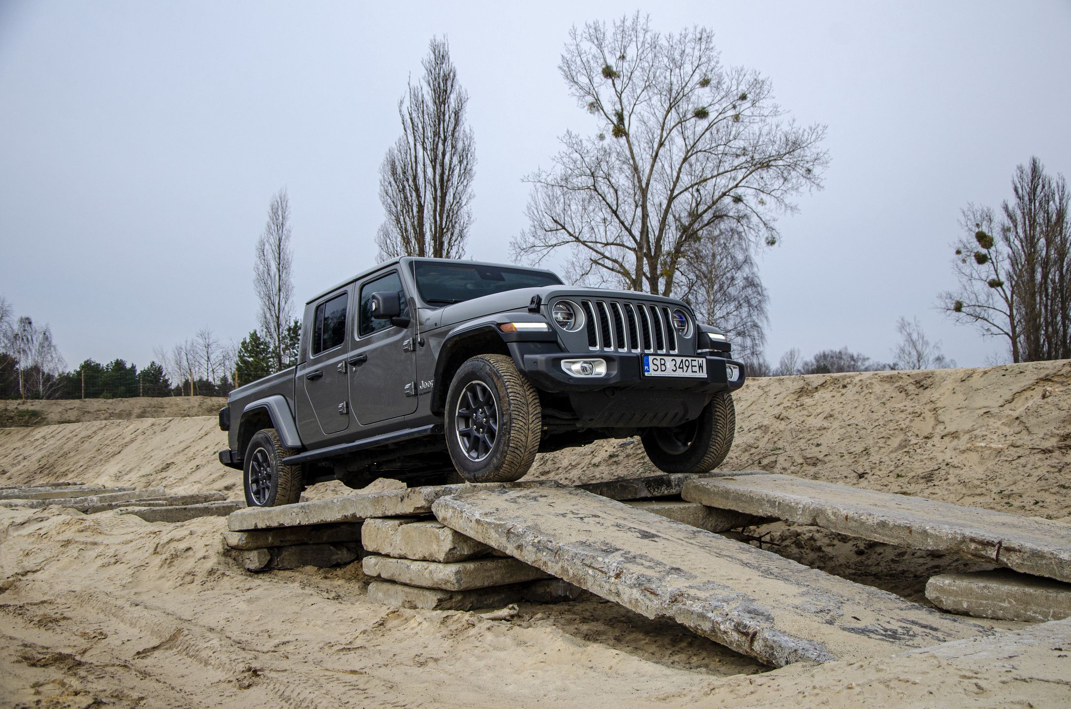 Jeep Gladiator na Poligonie4x4