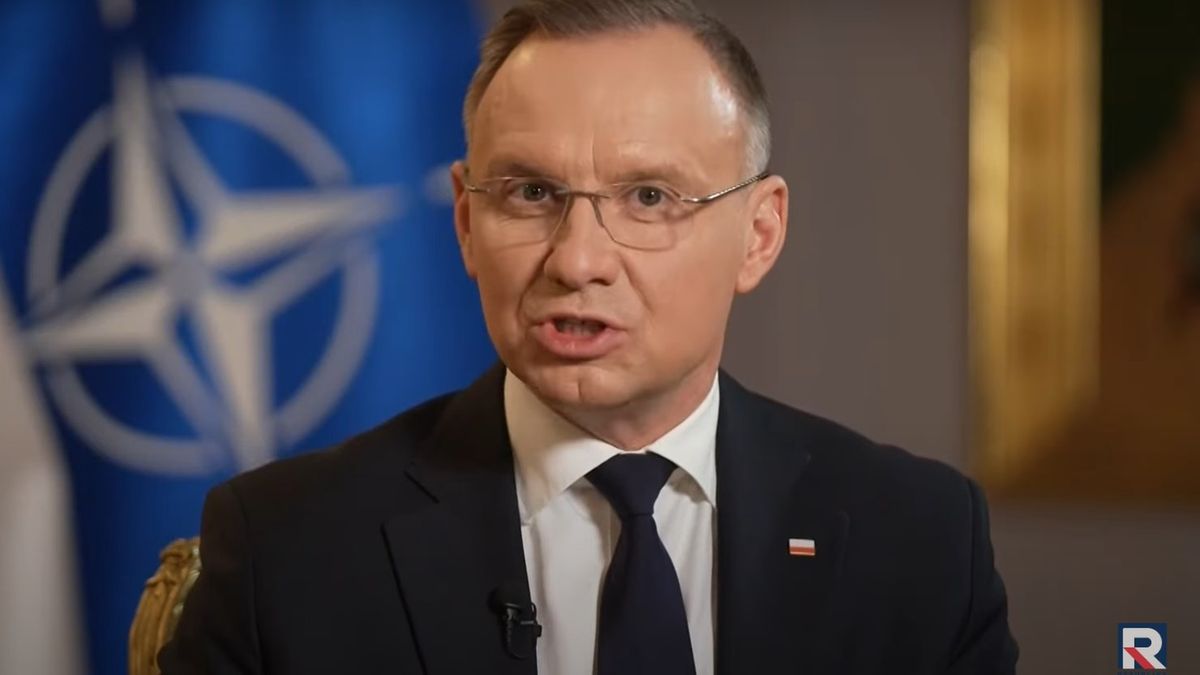 Andrzej Duda rozmawiał z Michałem Rachoniem w programie "#Jedziemy"