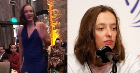 Wideo zza kulis. Gest Świątek niesie się po sieci