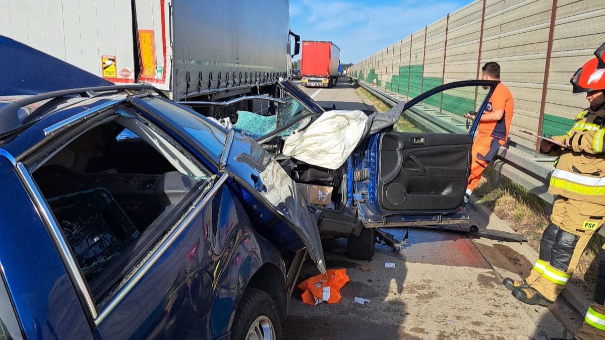 Na A4 doszło do śmiertelnego wypadku