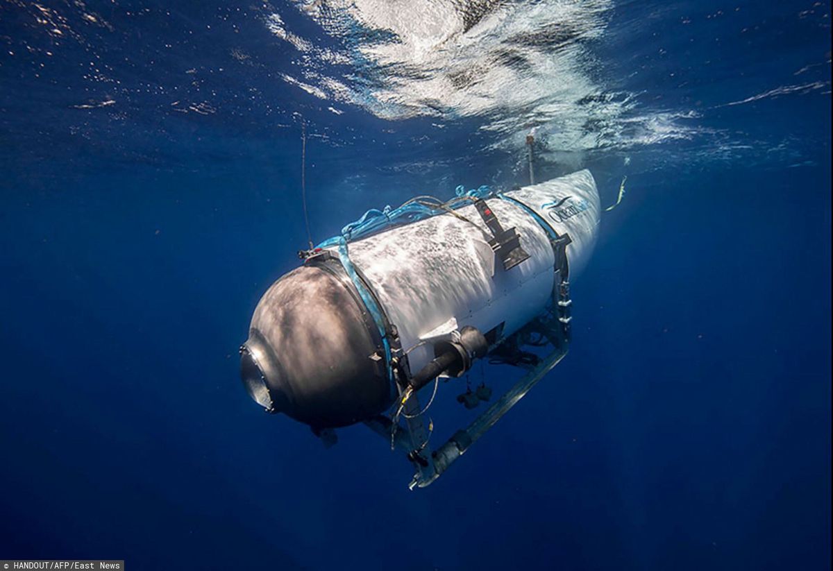 Zaginiona łódź podwodna Titan do przewożenia turystów

