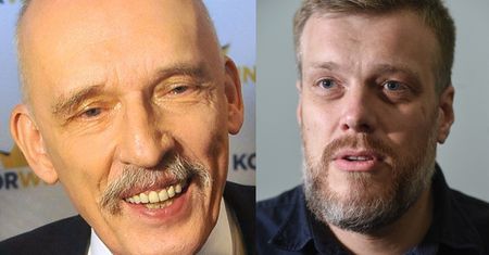 Janusz Korwin-Mikke KPI z Adriana Zandberga i zapowiada: "Roast socjalistów i komunistów będzie trwał przez 4 lata!"