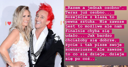 Michał Wiśniewski i Dominika Tajner JUŻ SIĘ ROZWIEDLI. "Rozejście z klasą to pewna sztuka"