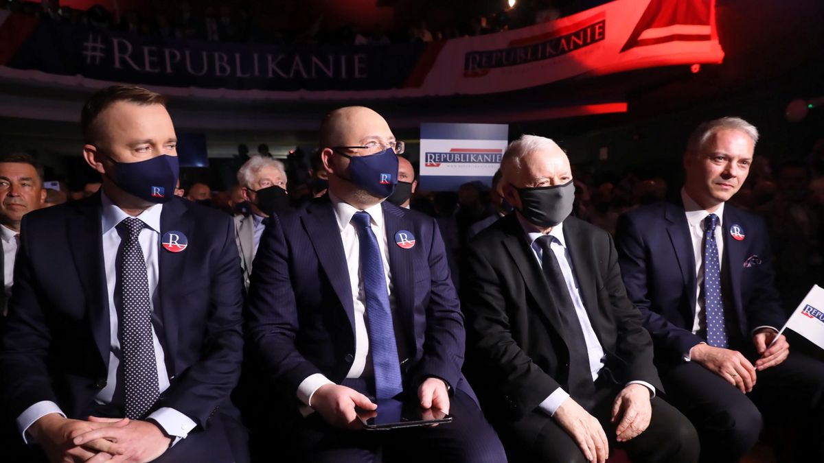 Jarosław Kaczyński wsparł Adama Bielana