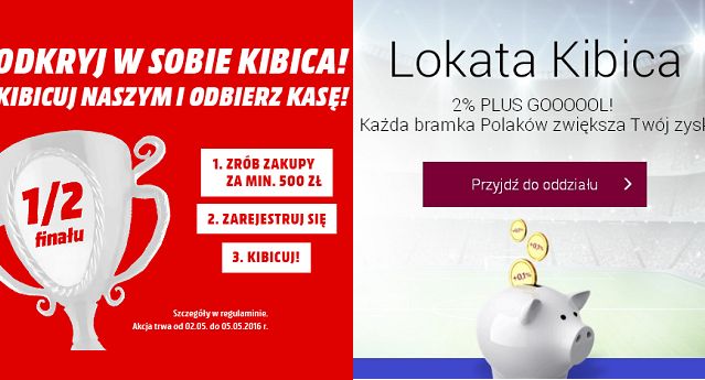 Sukcesy piłkarzy w Euro 2016 wpływają na promocje Media Marktu, Piotra i Pawła, Credit Agricole i Alior Banku