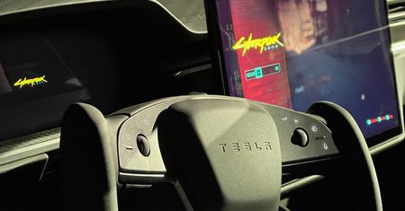 Po co kupować komputer skoro można nową Teslę - też odpali Cyberpunka 2077