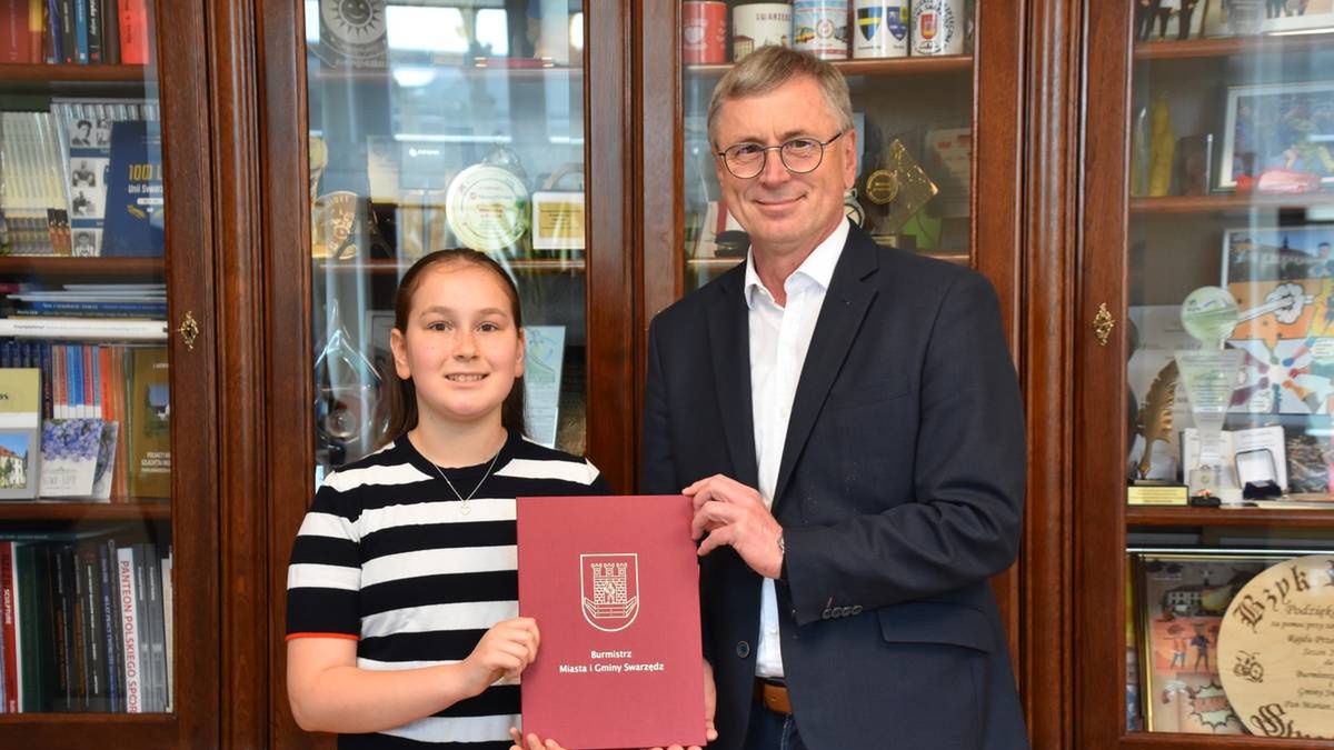 Marysia uratowała chłopca, który upadł na jezdnię