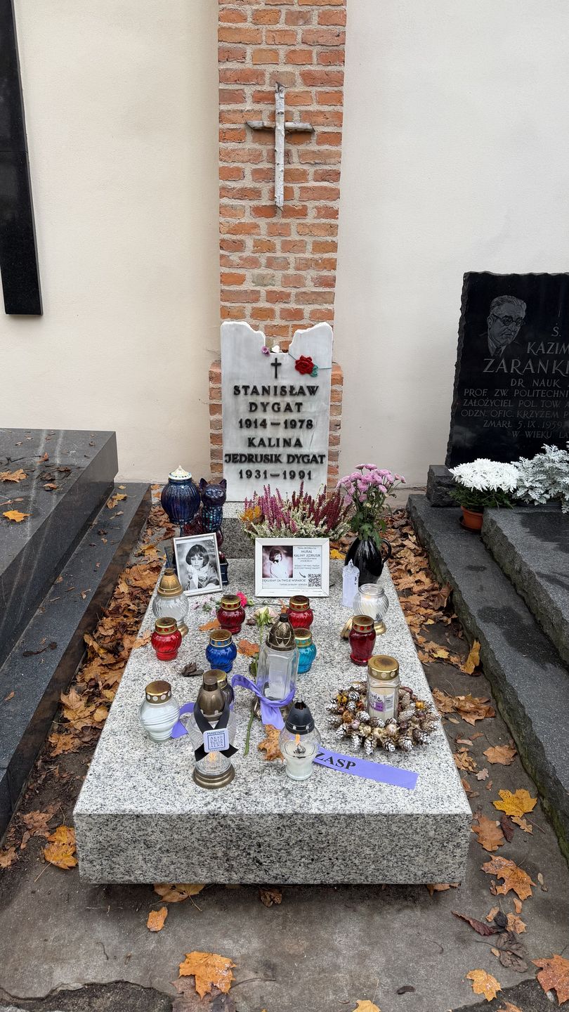 Grób Kaliny Jędrusik