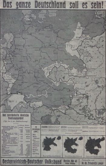 Jak Niemcy widziały swoje granice? Niepokojący obraz z 1925 roku