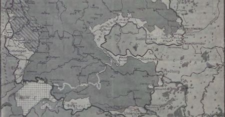 Jak Niemcy widziały swoje granice? Niepokojący obraz z 1925 roku