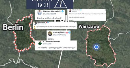 Alert o ataku trafił na zły koniec Polski. W sieci burza