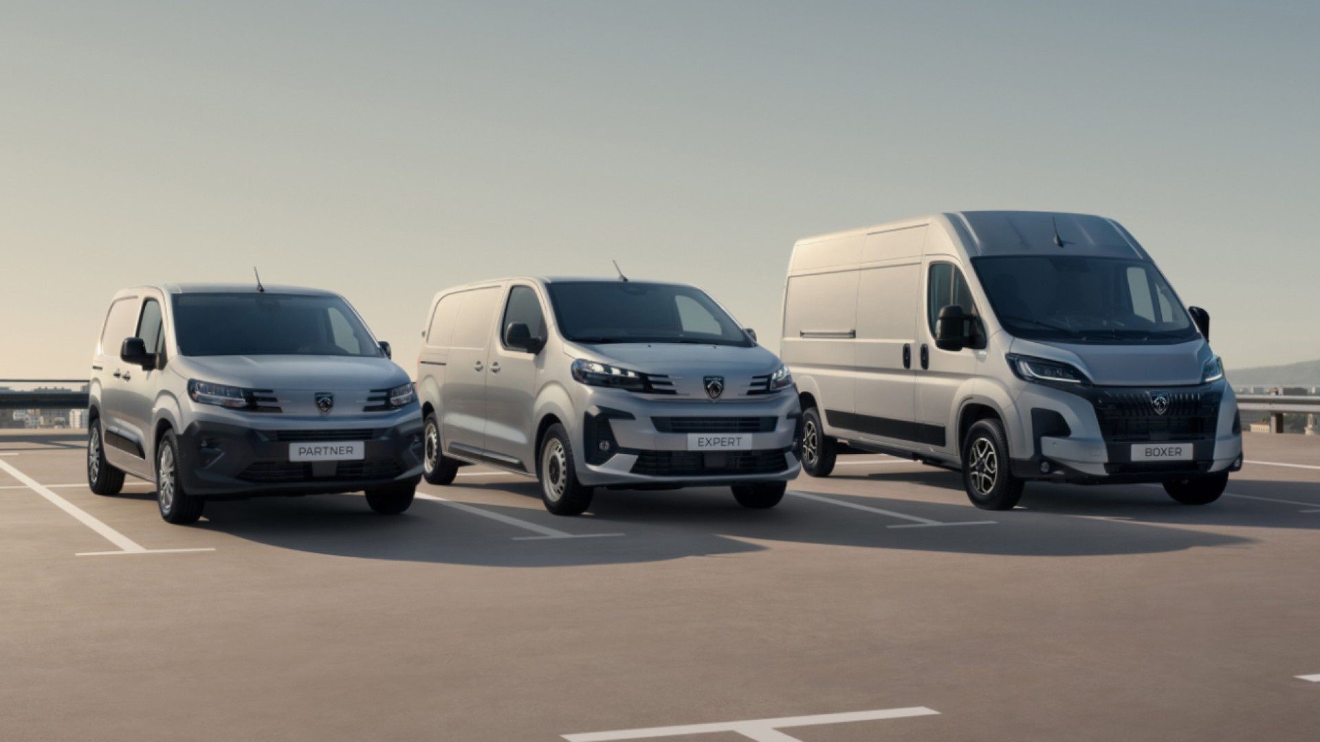 Gama aut dostawczych Peugeot