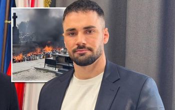 Pożar na grobie posła Litewki. Mamy nowe informacje od policji