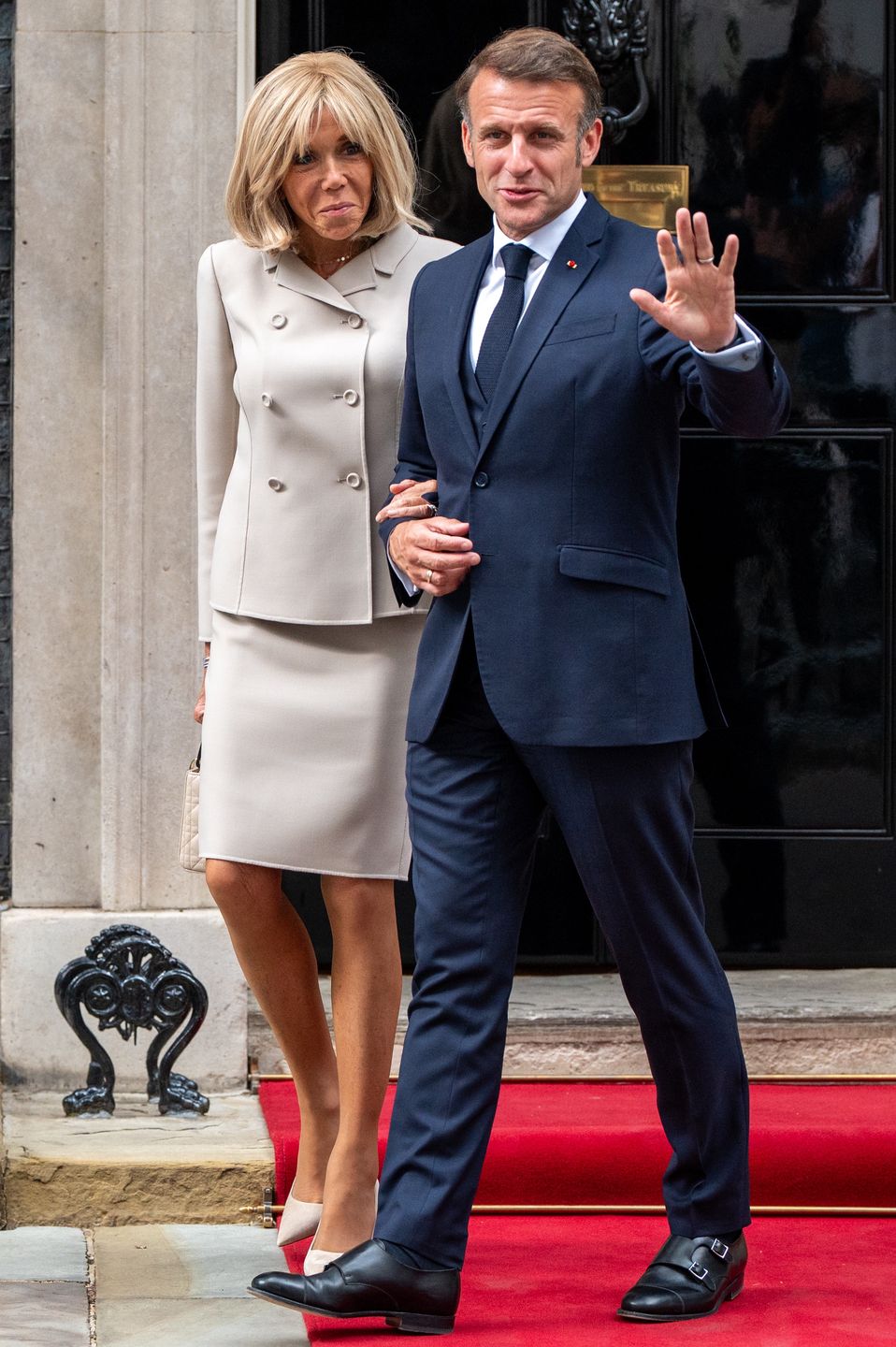 Emmanuel i Brigitte Macron