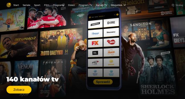 Polsat Box Go chwali się w kampanii 140 kanałami telewizyjnymi