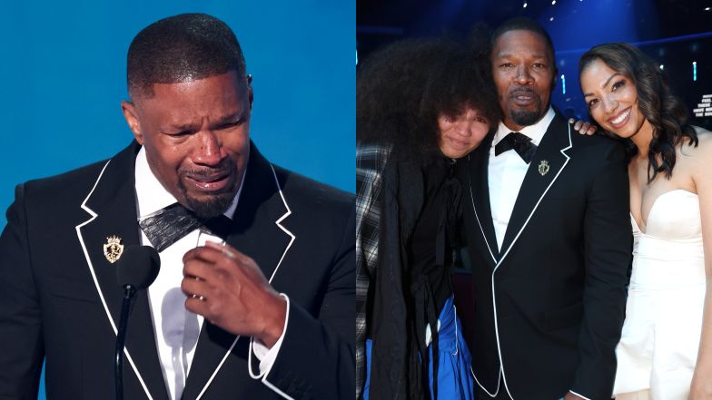 Jamie Foxx rozpłakał się na scenie