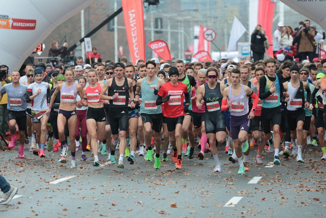 Bieg Niepodległości w Warszawie - rekord Polski kobiet Glinki