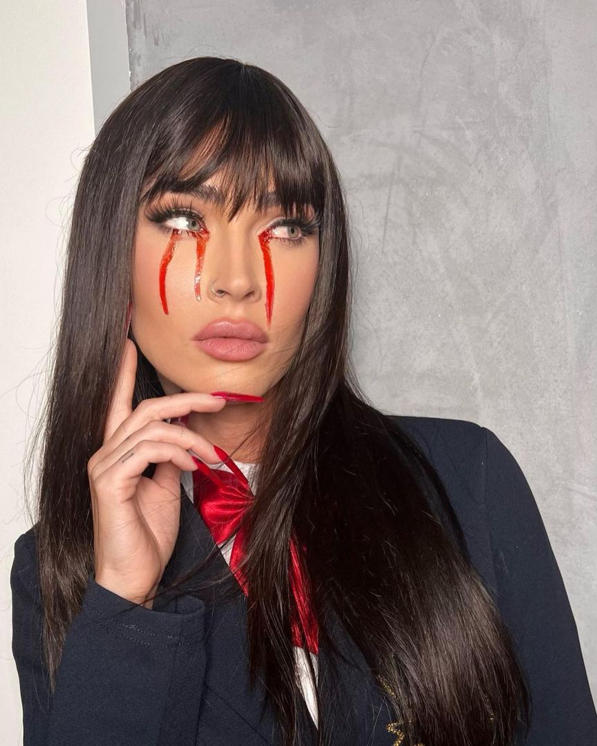 Megan Fox na imprezie halloweenowej