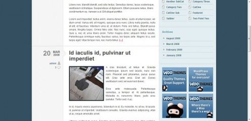 12 szablonów do Wordpress z wbudowanym miejscem na reklamy 2