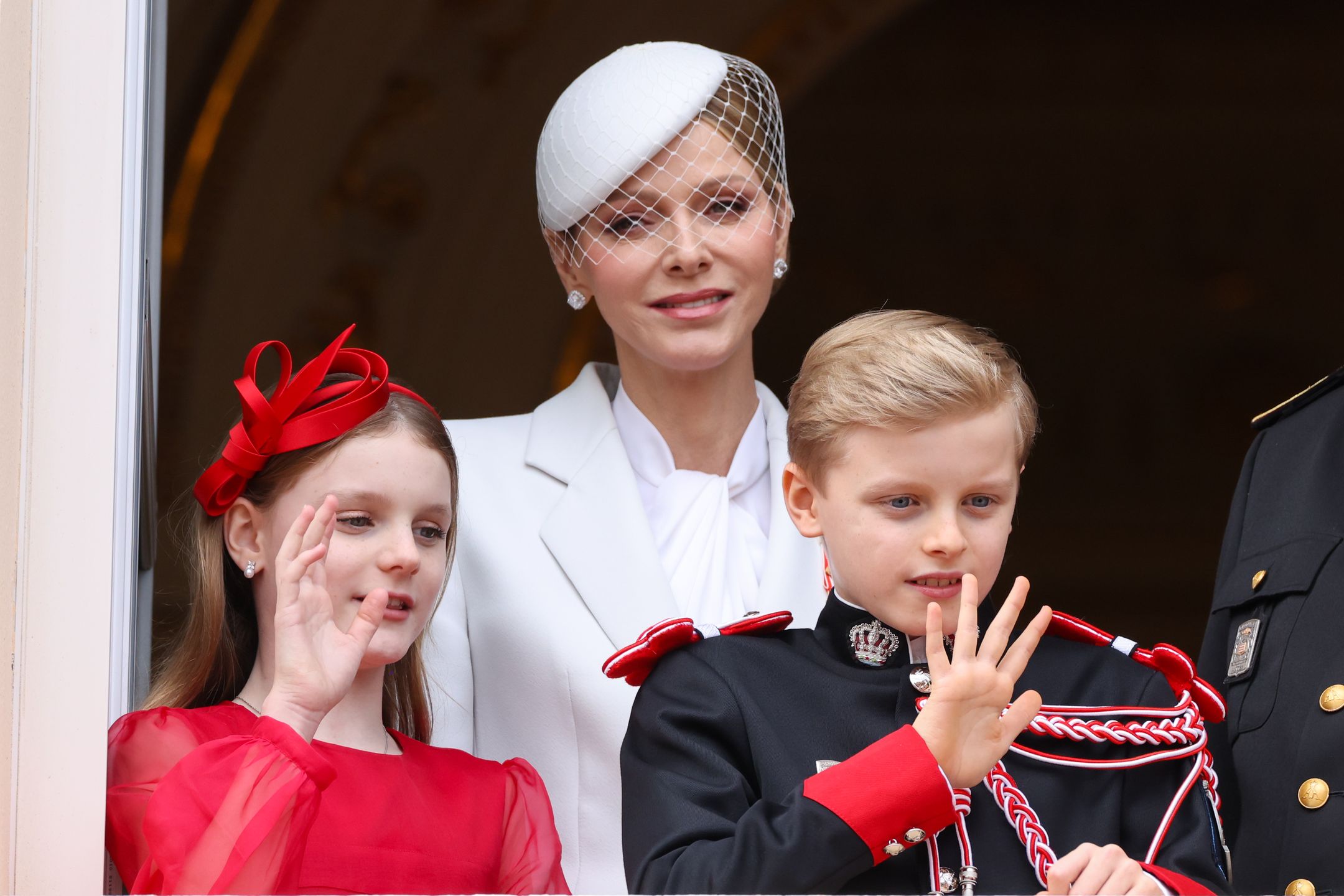 Księżna Charlene z dziećmi