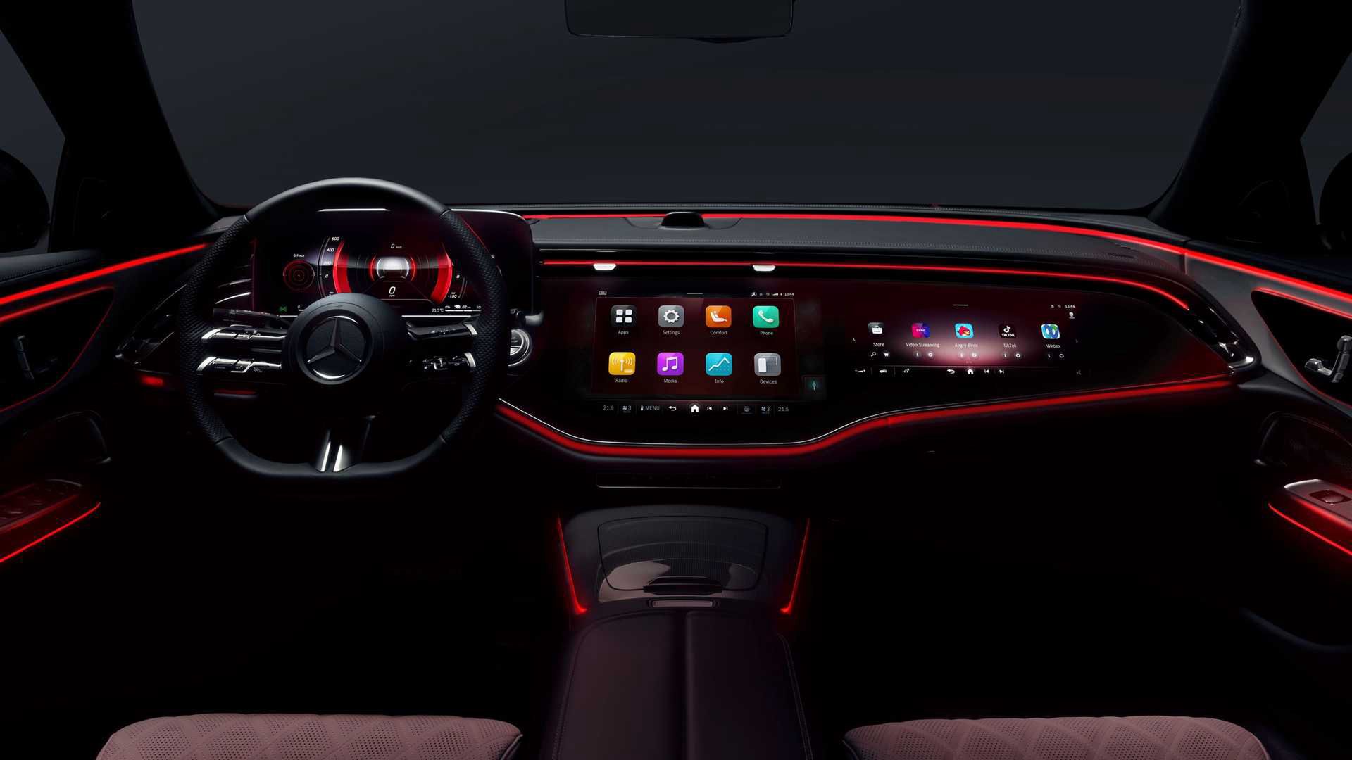 Nowy Mercedes Klasy E - wnętrze