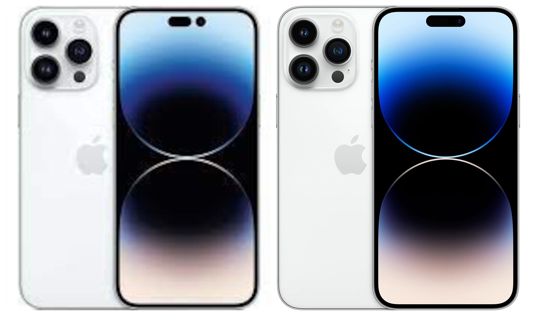 iPhone 14 Pro: fałszywe i finalne zdjęcie