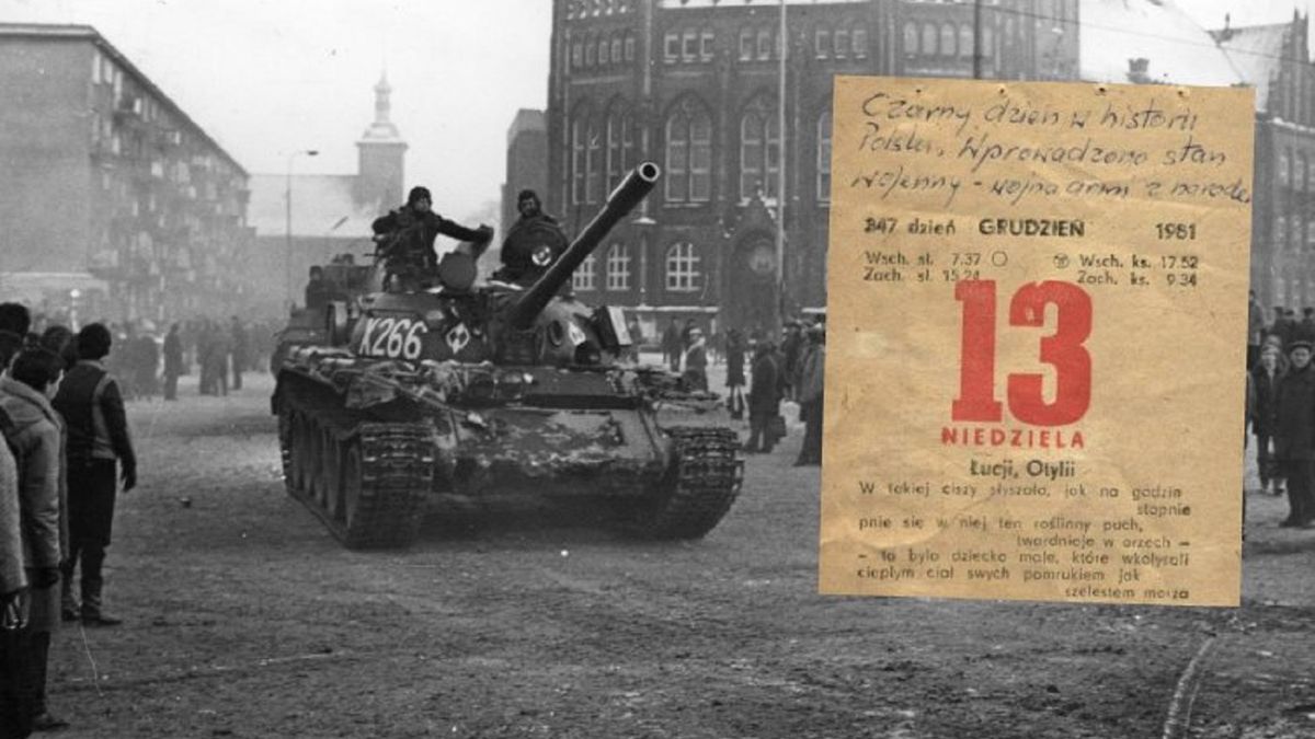 Niezwykła kartka z kalendarza. To napisano nad 13 grudnia