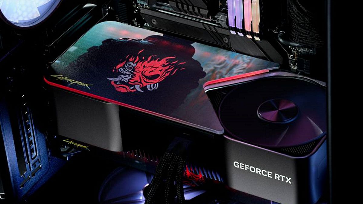 GeForce RTX 4090 z motywem Cyberpunk 2077 do wygrania