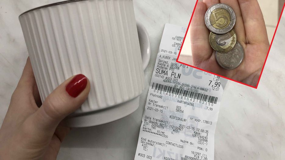 W przypadku kubka co wydałam, to odzyskałam. A co z innymi produktami?