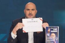 Jarosław Olechowski z certyfikatem dla widzów TV Republika