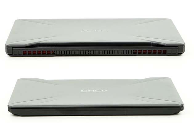 Asus TUF Gaming FX505DU przód i tył