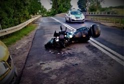 Lubelskie. Tragedia na DK 76. Motocyklista wbił się w bok busa