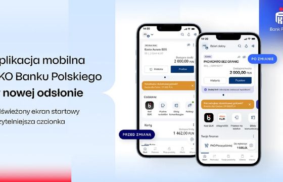 PKO BP odświeża aplikację mobilną