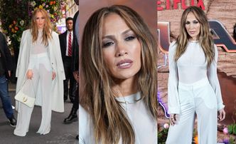 54-letnia Jennifer Lopez walczy o uwagę w PRZEŚWITUJĄCYM zestawie na premierze swojego filmu (ZDJĘCIA)